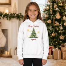 Árbol de Navidad personalizado para niños y niñas