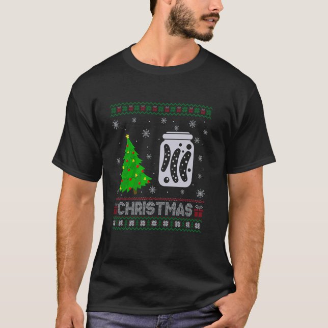 Arbol de navidad picante Navidades feos suéter (Anverso)