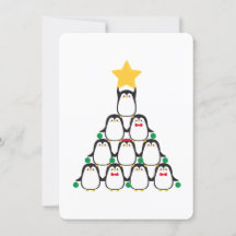 Árbol de Navidad pingüino -