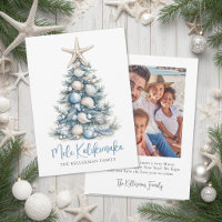 Árbol de Navidad Playa Mele Kalikimaka Foto