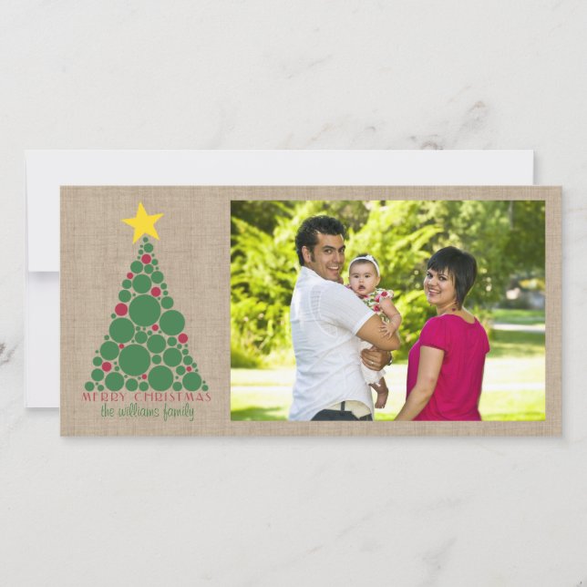 Árbol de Navidad Polka Dot (Anverso)