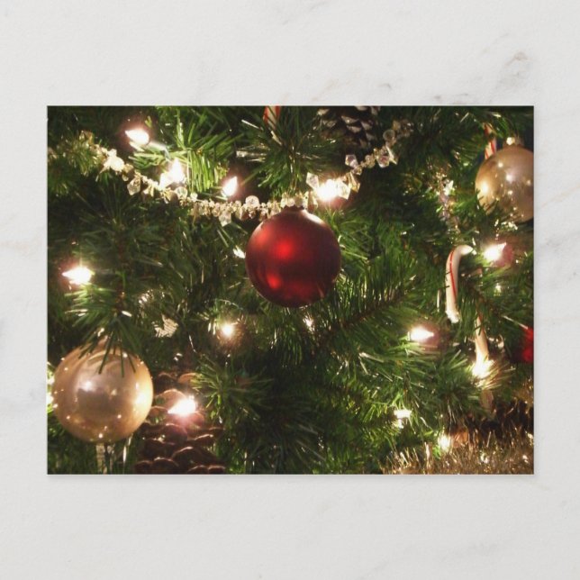 Árbol de Navidad que ferio Bonito Verde y Rojo (Anverso)