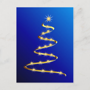 Árbol de Navidad resumen de oro