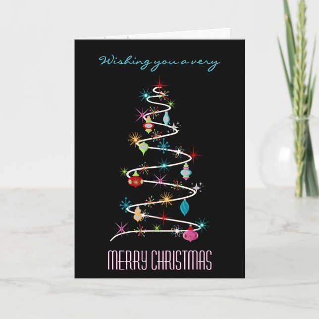 Árbol de Navidad Retro (Anverso)