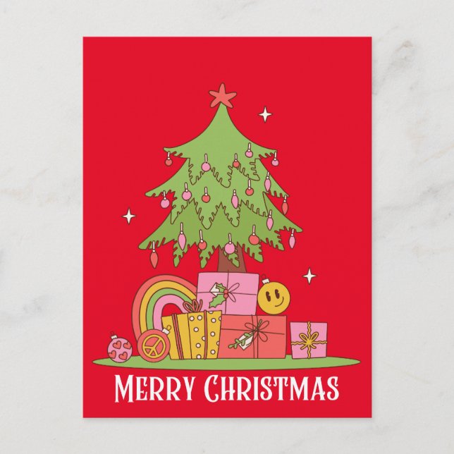 Árbol de Navidad retro (Anverso)