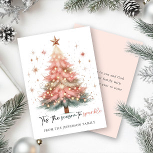 Árbol de Navidad rosa
