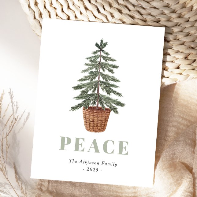 Árbol de Navidad Simple y Pacífico (Subido por el creador)