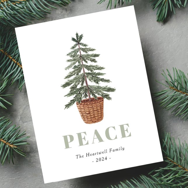 Árbol de Navidad Simple y Pacífico (Subido por el creador)