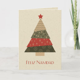 Arbol de Navidad Tarjeta de Felicitacion.