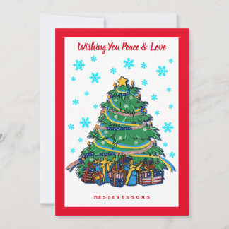 Árbol de Navidad ucraniano estadounidense