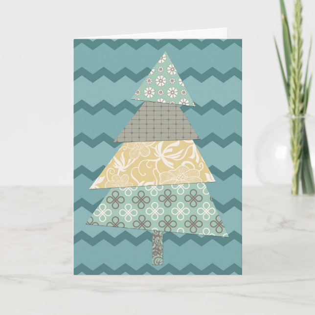 Árbol de Navidad Verde azulado de Chevron Earl (Anverso)