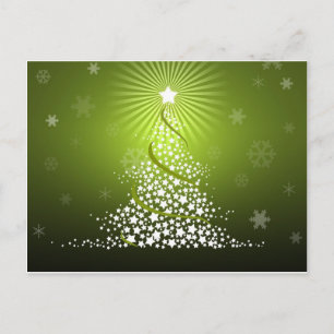 Árbol de navidad verde del vector