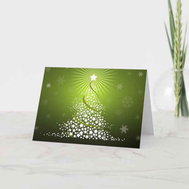 Árbol de Navidad Verde Vector (Anverso)