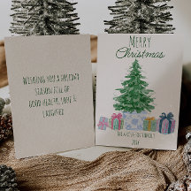 Árbol de Navidad Verde y Quirky presenta no foto