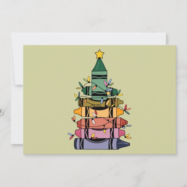Árbol de Navidad Vida de Maestro Regalo Enseñanza (Anverso)