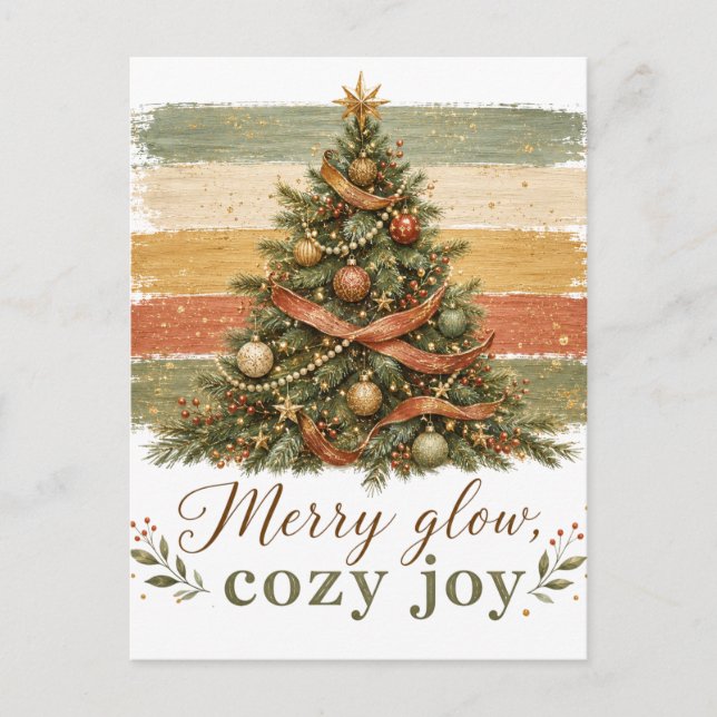 Árbol de Navidad vintage (Anverso)