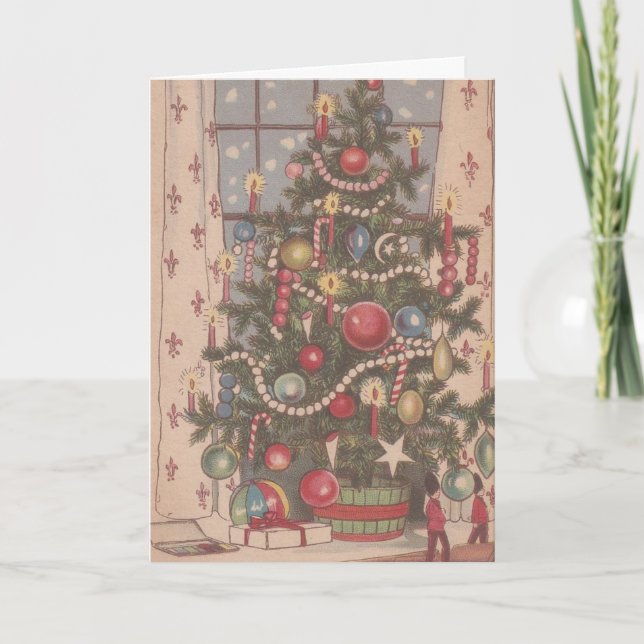 Árbol de Navidad Vintage (Anverso)