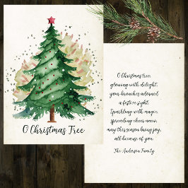Árbol de Navidad Vintage O