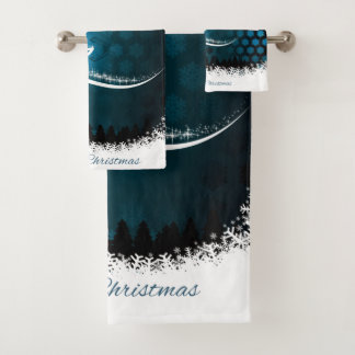 Árbol de Navidad y patrón de luces de vacaciones m