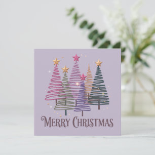 Árbol de Navidad Zig Zag Falso Brillo Navidad Invi