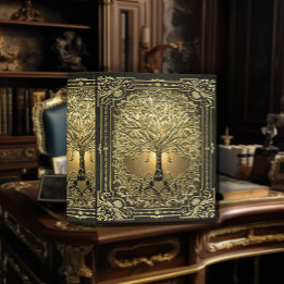 Árbol de oro de la vida Rústico antiguo