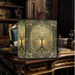 Árbol de oro de la vida Rústico antiguo