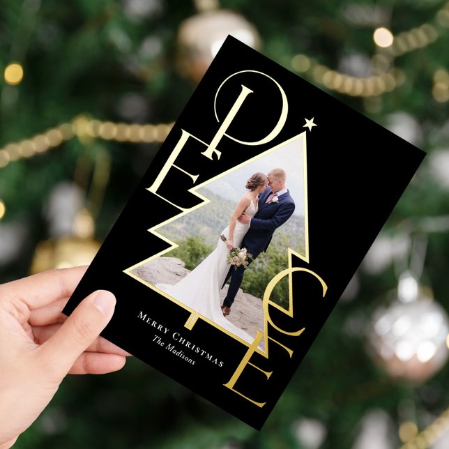 Árbol de paz RELIEVE METALIZADO REAL Tarjeta fotog (Subido por el creador)