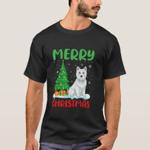 Árbol de perro occidental Navidad Hombres suéter m