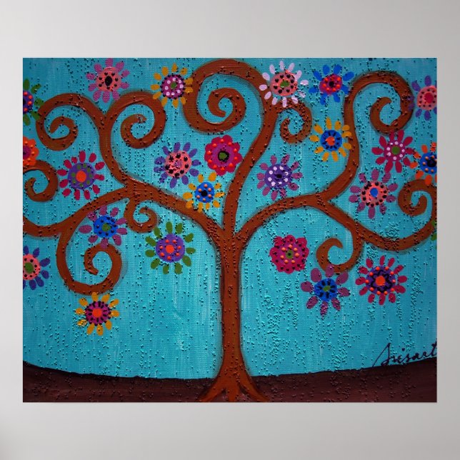 ÁRBOL DE POSTERS DE VIDA (Frente)