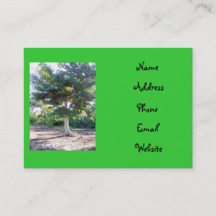 Árbol de tarjetas de sabiduría-negocios