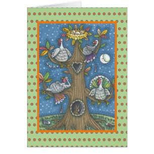 ÁRBOL DE TURQUÍA GRACIAS A LA TARJETA DE RECIBIMIE