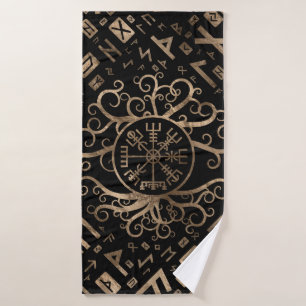Árbol de Vegvisir de la vida Yggdrasil y de las