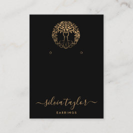 Árbol de vida Árbol espiritual Tarjeta de Negocio 