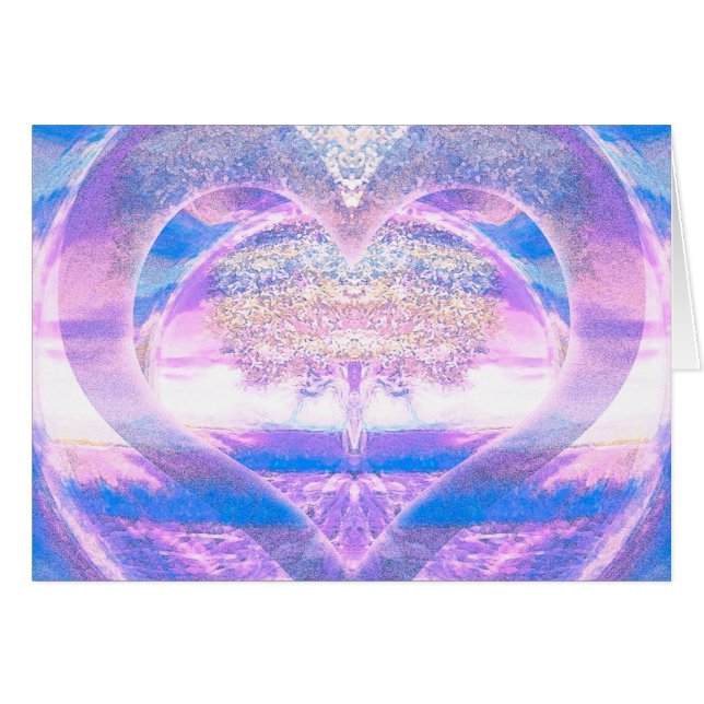 Árbol de vida con corazón (Anverso (Horizontal))