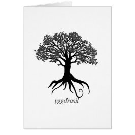 Árbol de Yggdrasil de la vida