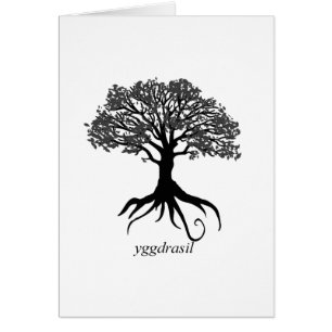 Árbol de Yggdrasil de la vida