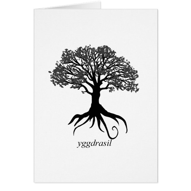 Árbol de Yggdrasil de la vida (Frente)