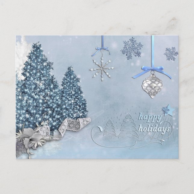 Árbol decorativo de navidad de moras (Anverso)