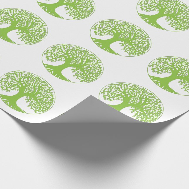 Árbol del papel de embalaje de la vida (Esquina)