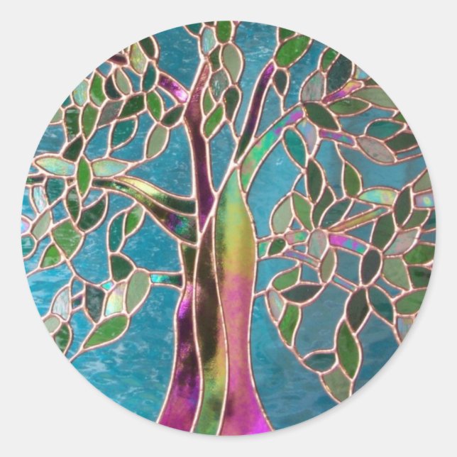 Árbol del Pegatina de encantamiento (Anverso)