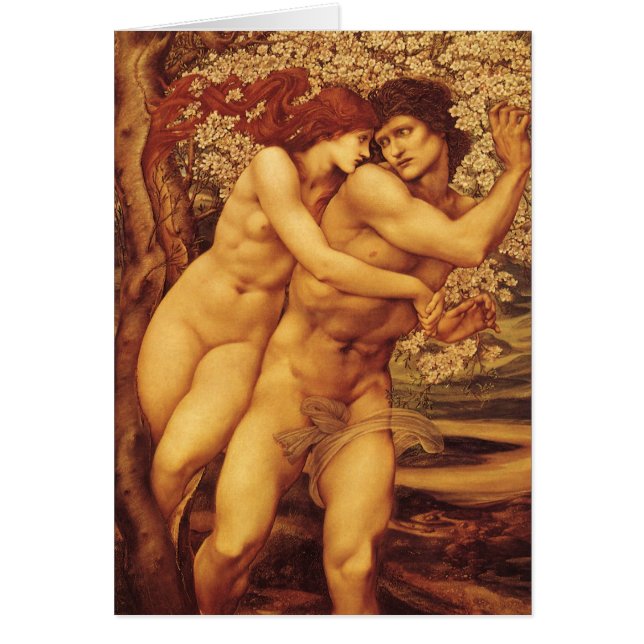 Árbol del perdón, Sir Edward Coley Burne-Jones (Frente)