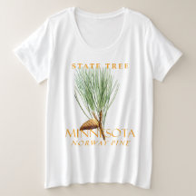 Árbol del territorio de Minnesota El Pino de Norue