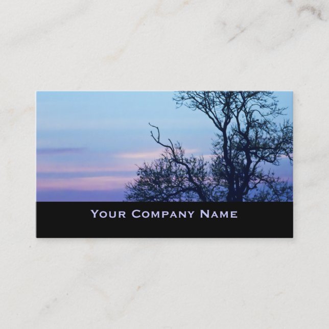 Árbol en tarjetas del pastel del cielo de una (Anverso)