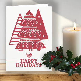 Árbol escandinavo Navidad nórdica personalizada