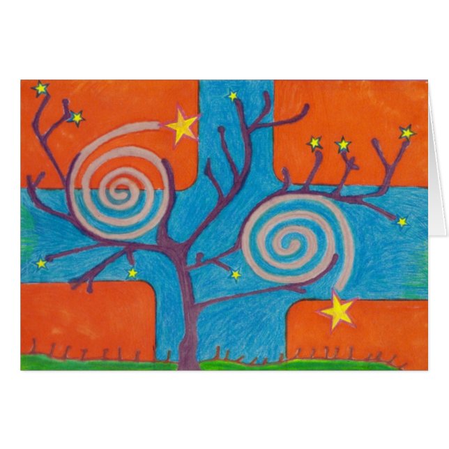 Árbol espiral (Anverso (Horizontal))