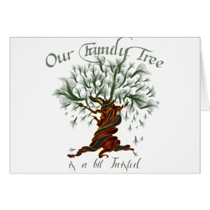 Árbol familiar un poco torcido