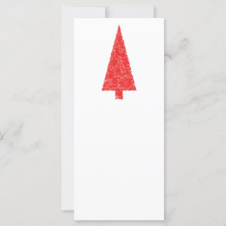 Árbol Festivo Rojo. Rojo y blanco. Navidad.