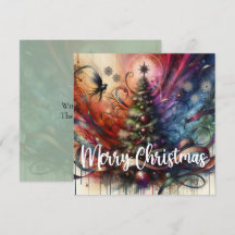 Árbol gótico de Navidad