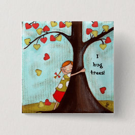 Árbol Hugger - botón