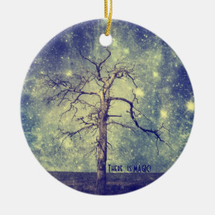 Árbol mágico del ornamento del navidad del